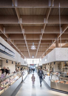 Östermalm's Temporary Market Hall in Stockholm