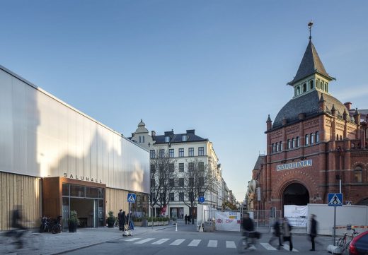 Östermalm's Temporary Market Hall in Stockholm