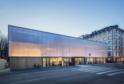 Östermalm's Temporary Market Hall in Stockholm