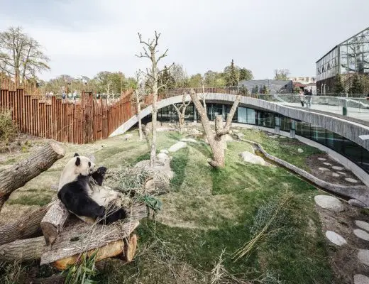 Panda House Copenhagen Zoo building design by BIG Architects