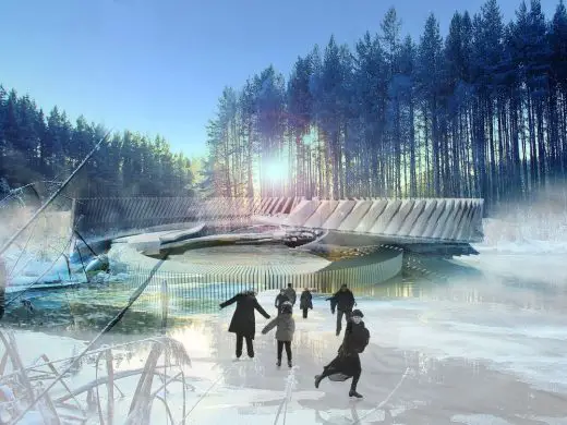 Photovoltaic Ice Skating Rink