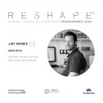 Adrian Welch Jury member for RESHAPE 2017