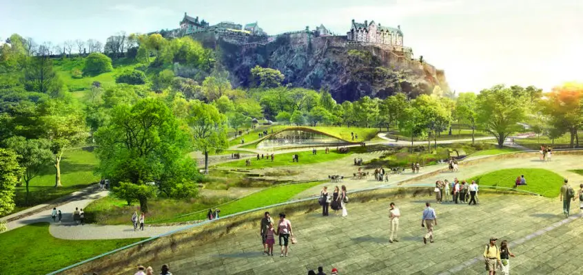 Ross Pavilion Design, Edinburgh Contest