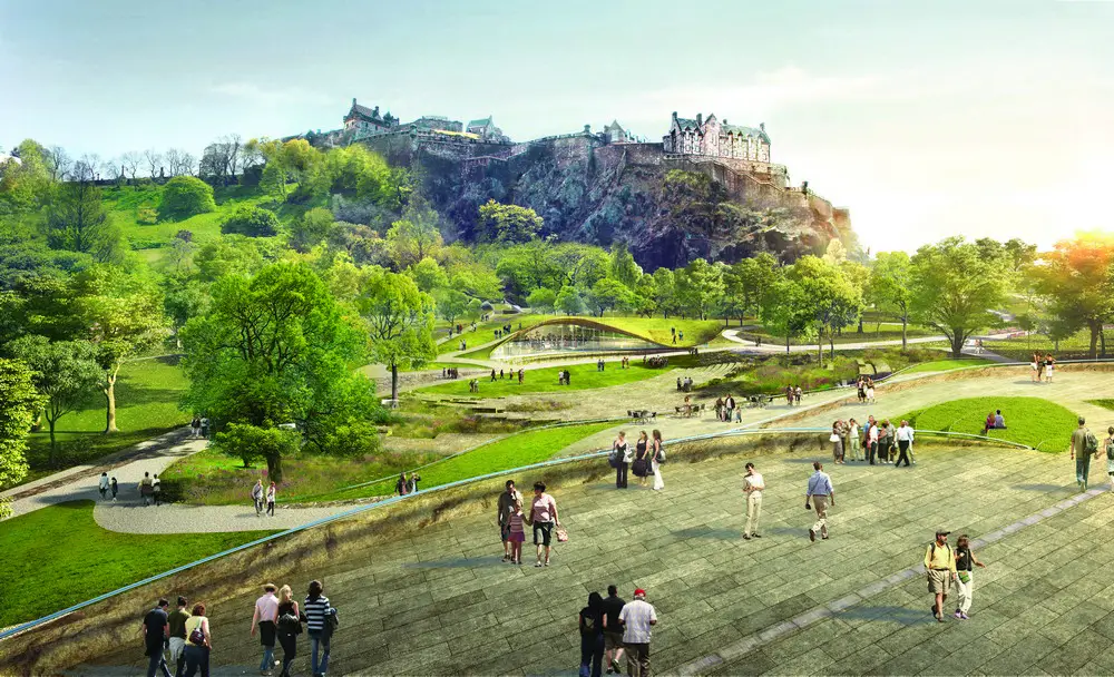 Ross Pavilion Design Edinburgh Competition design by wHY