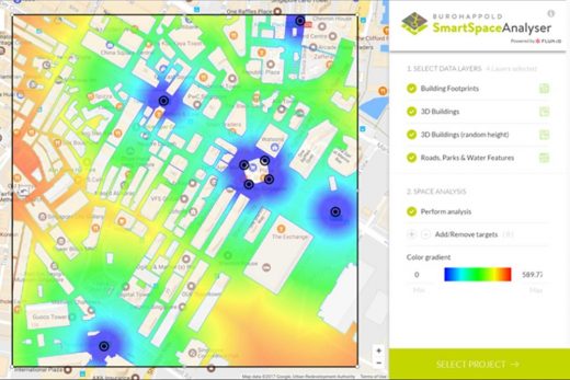 SmartSpaceAnalyser visual by BuroHappold