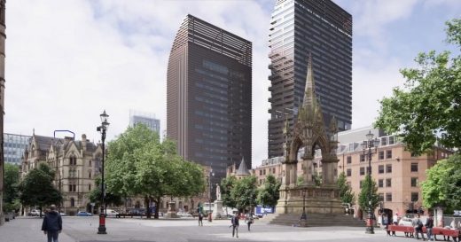 St Michael's Manchester Development by Gary Neville - new design by Hodder + Partners