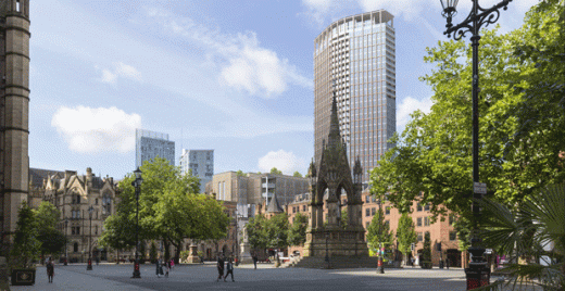 St Michael's Manchester Development by Gary Neville new tower design