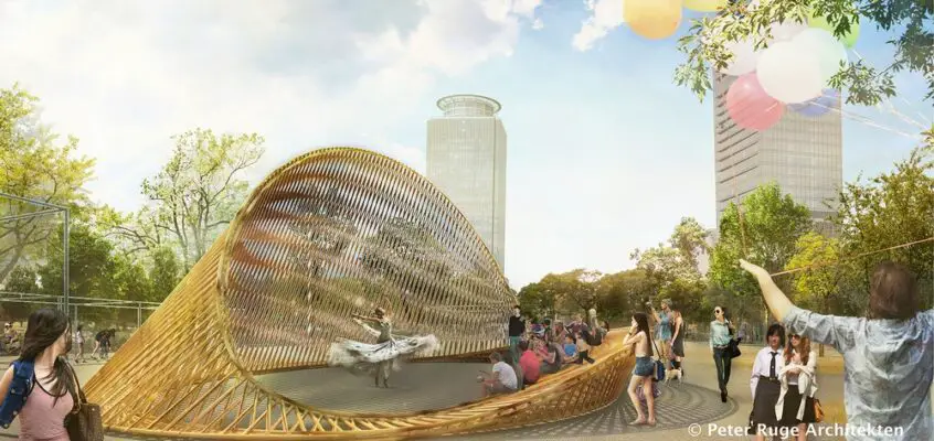 The Shadowmaker Pavilion Building in Cambodia