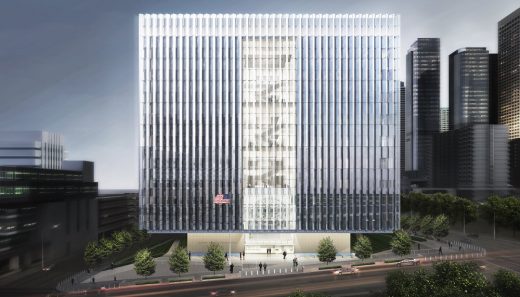 United States Courthouse, Los Angeles, by SOM