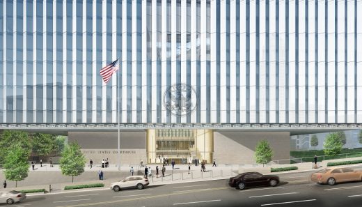 United States Courthouse, Los Angeles, by SOM