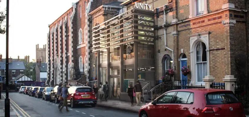 Unity Theatre in Liverpool Building