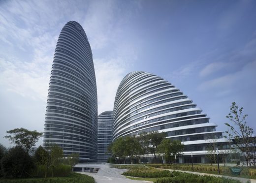 Wangjing Soho building design by Zaha Hadid Architects