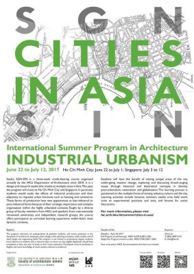 2017 Cities in Asia Summer Programme - Faculty of Architecture University of Hong Kong Event