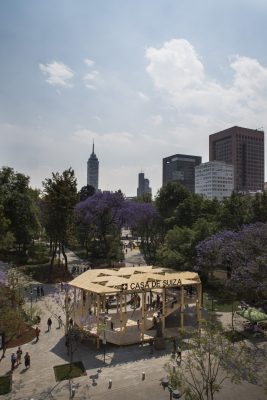 House of Switzerland Pavilion in Alameda Central | www.e-architect.com