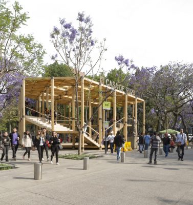 House of Switzerland Pavilion in Alameda Central | www.e-architect.com