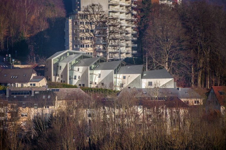 Dommeldange Housing Luxembourg by Metaform earchitect