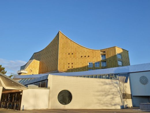 Hans Scharoun Berlin Philharmonic building exterior