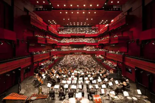 Harpa, Reykjavik Concert Hall auditorium interior