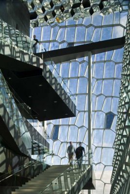 Harpa Reykjavik Concert Hall building, Iceland