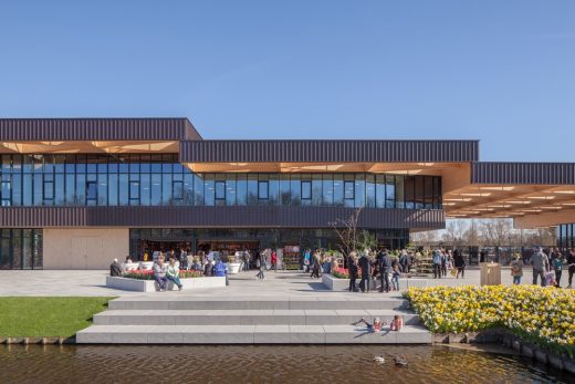 Grand Gatehouse for Keukenhof by Mecanoo