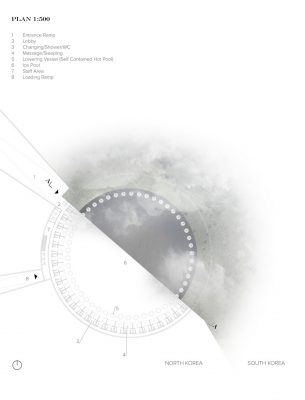 Korean DMZ Bathhouse Competition This Lofty Sky