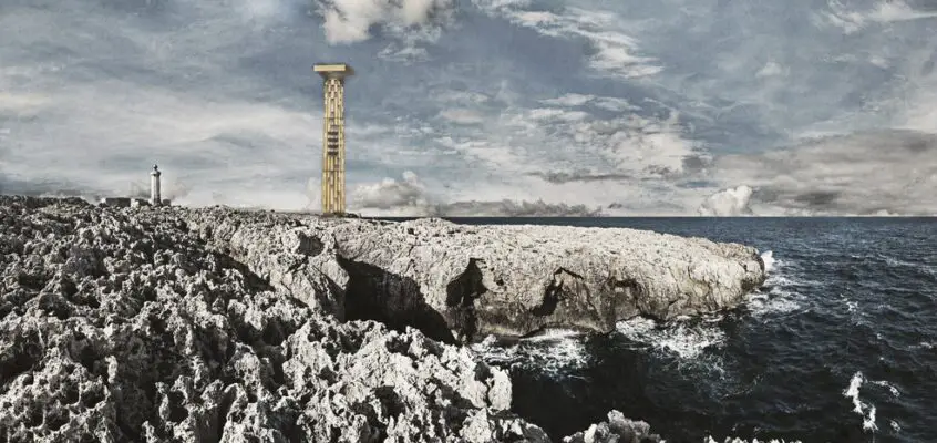 The lost column, Penisola della Maddalena, Siracusa