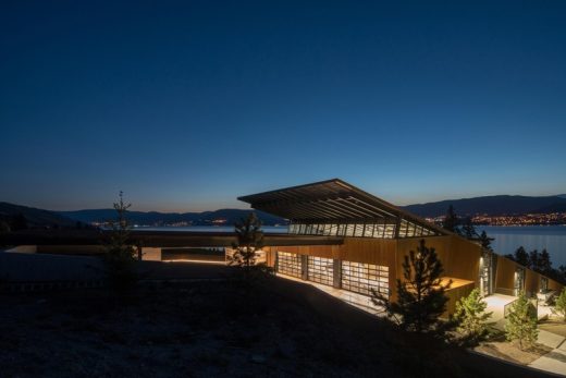 Martin's Lane Winery in Kelowna design by Olson Kundig Architects