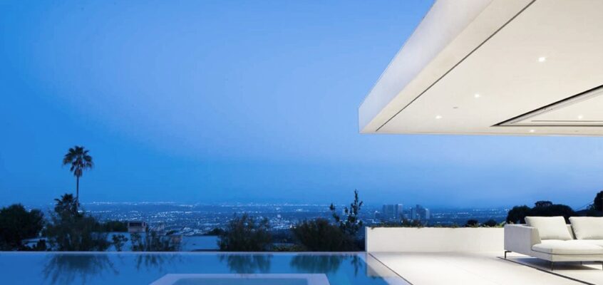 Mirror House in Beverly Hills, Trousdale Estates