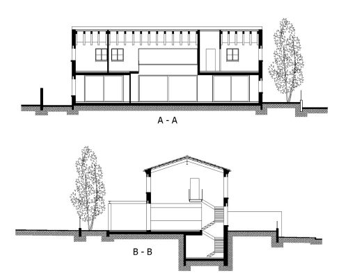 Neve Monson house section