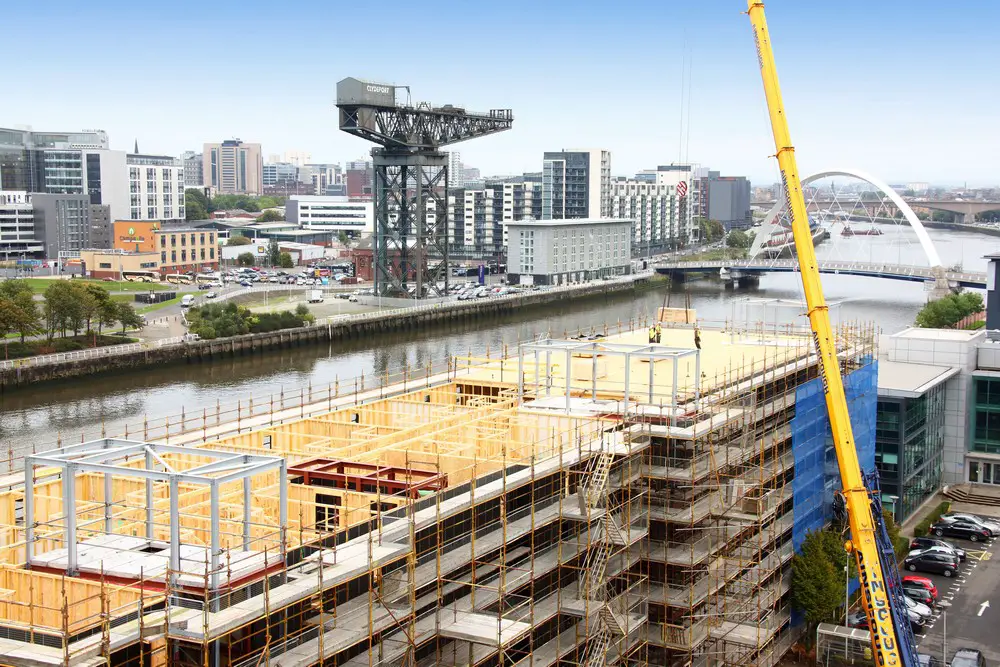 Premier Inn Pacific Quay-Glasgow building