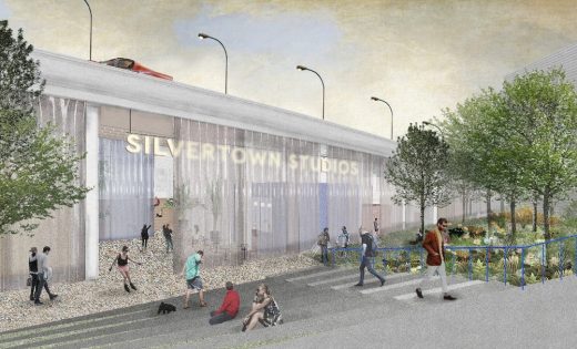 LFA Silvertown Flyover design competition Surman Weston