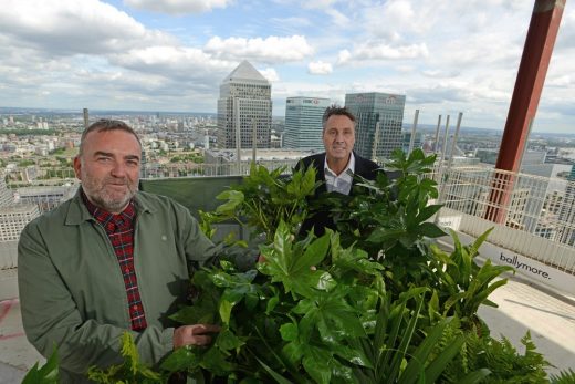 Wardian London Isle of Dogs Luxury penthouse plants