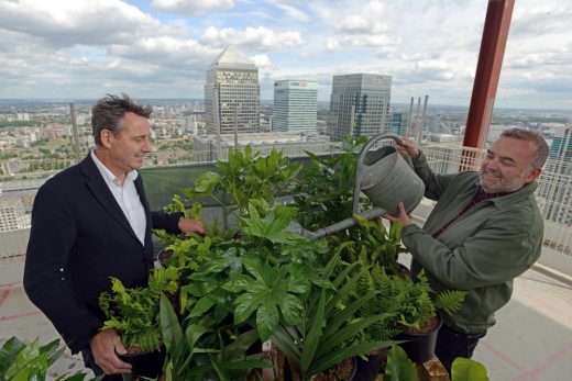 Wardian London Luxury penthouse plants