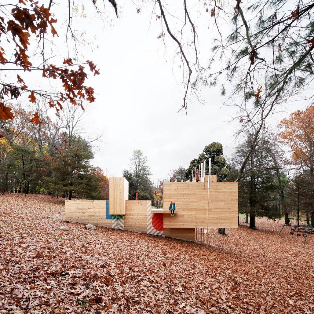 Best Recreational Architecture - Matter Design and FR|SCH Projects: Five Fields Play Structure, Lexington, U.S.
