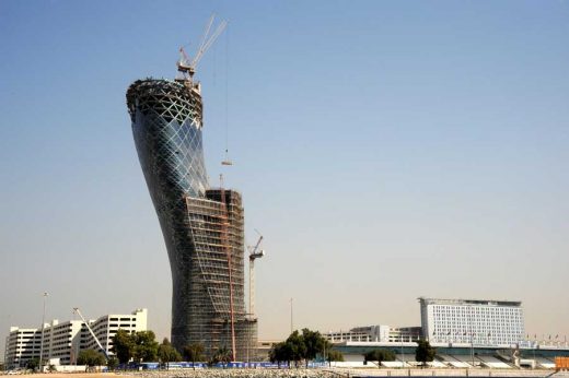 Capital Gate Tower Abu Dhabi