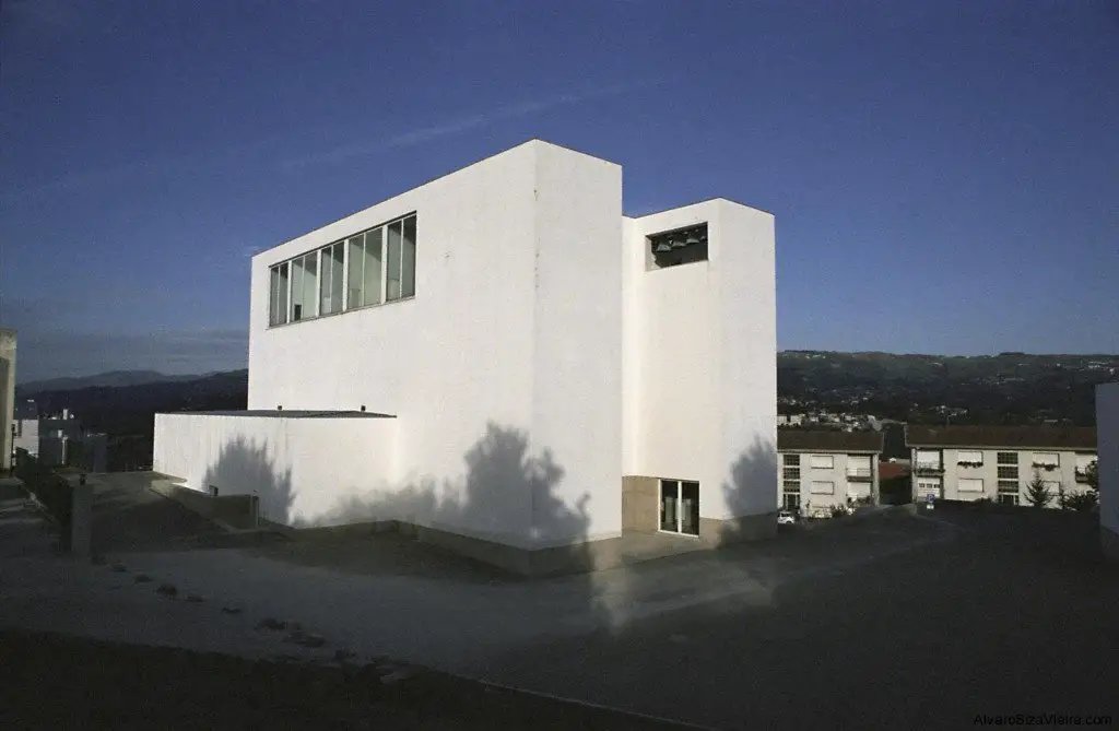 Church of Macro de Canaveses building by Alvaro Siza architect