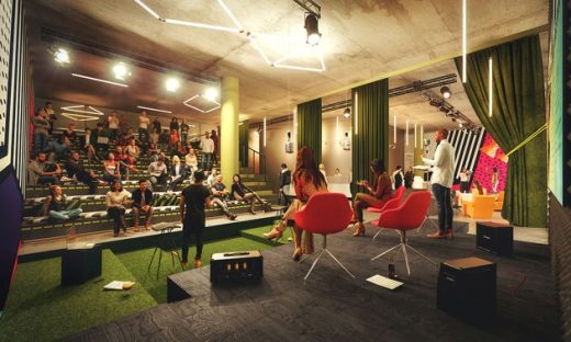 Huckletree West in White City Co-working space in London
