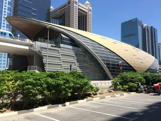 UAE Metro station building