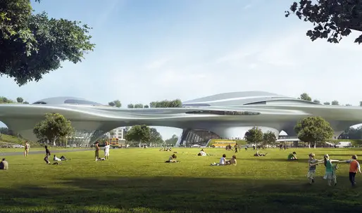 Former Lucas Museum of Narrative Art in Los Angeles design