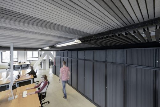 heartfelt ceiling system by schmidt hammer lassen architects
