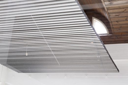 heartfelt ceiling system by schmidt hammer lassen architects