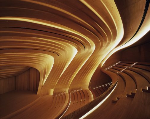 Heydar Aliyev Centre Building interior | www.e-architect.com