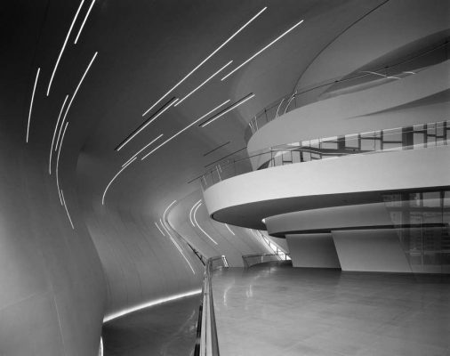 Heydar Aliyev Centre Building interior by architect Zaha Hadid | www.e-architect.com