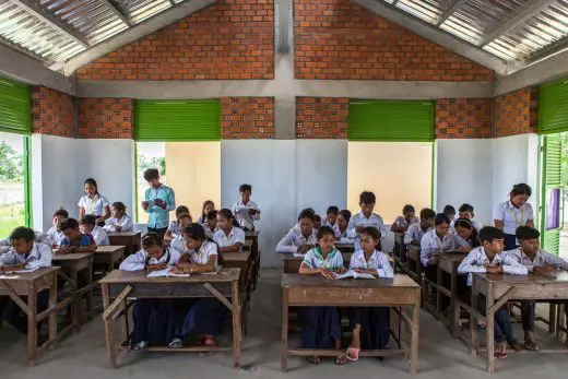 Khyaung School design by WestonWilliamson+Partners