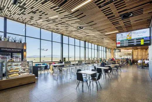 Launceston Airport Terminal Building interior | www.e-architect.com