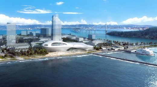 Former design of Lucas Museum of Narrative Art San Francisco