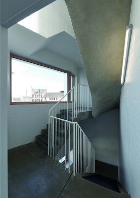 NAVEZ Brussels Building by MSA/V+ Architects | www.e-architect.com