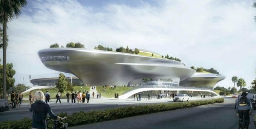 New design for Lucas Museum of Narrative Art Los Angeles | www.e-architect.com