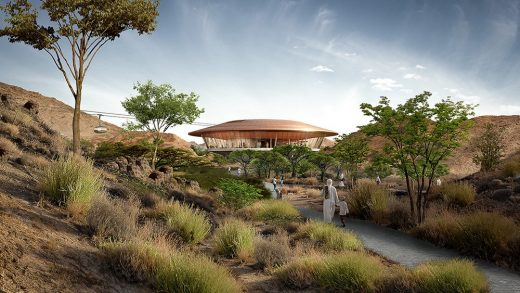 Oman Developments Botanic Garden Habitats Pavilion Building