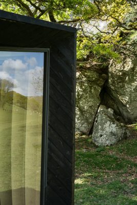 Pop-up Hotel Cabin at Castell y Bere in Wales